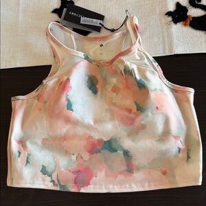 Athletic orange / salmon color Women's Tank Top or Sports Bra